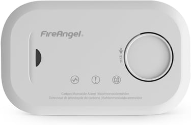 a fire alarm on a white background