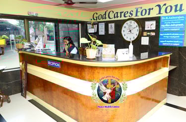 Peace Health Centre - Reception