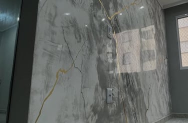 Parede Cimento Queimado