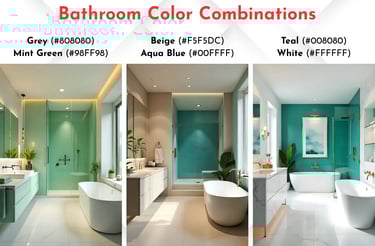 Best Bathroom Color Combinations