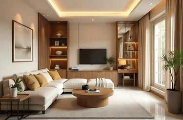 Living room design