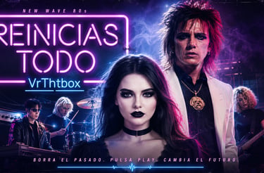 Canción REINICIAS TODO - New wave 80s - VrThtbox