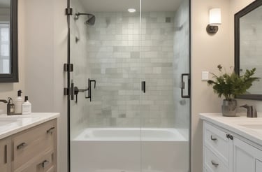 A friendly customer service representative ready to assist with glass shower and mirror inquiries.