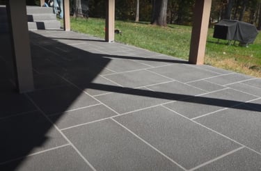 concrete patio in Gresham, Oregon