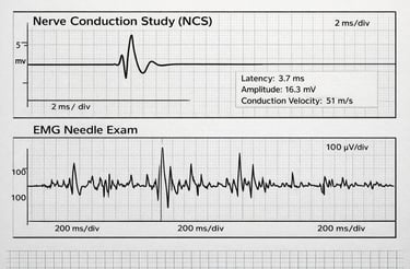 Example of EMG Nerve and Muscle Test