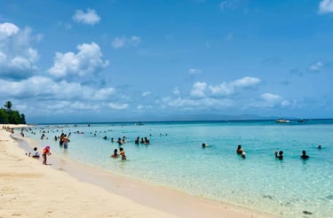 Plage du souffleur voyage france guadeloupe