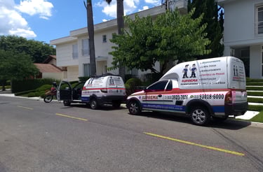 desentupidora suprema com os carros