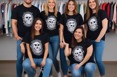 A cozy workspace with a laptop, notebook, and a cup of coffee, inviting customers to get in touch