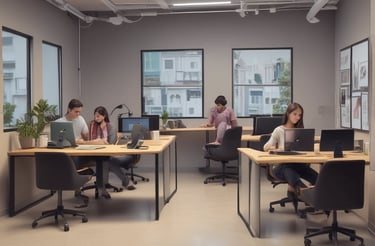 A sleek modern workspace with a laptop, padel racket, and acepadel.it branded gear on a wooden desk.