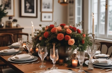 A warm kitchen scene with fresh ingredients and cooking utensils ready for a private chef session.