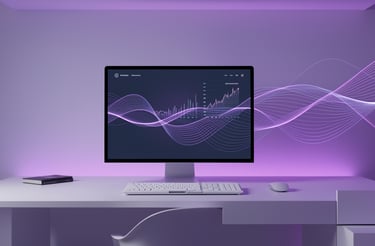 Minimalist image of a workspace