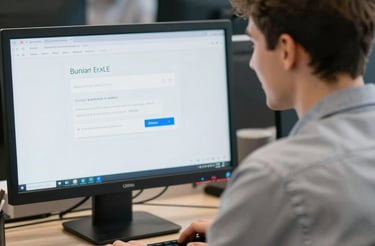 Close-up of a clean hydraulic filter next to a dirty one, highlighting the difference.