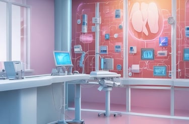 A friendly customer service representative answering a call in a bright office.