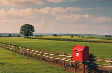 Photo of a welcoming office entrance with the agro farm gmbh & co. kg sign visible.