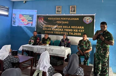 Penyuluhan Wasbang dan Bela Negara di Kalangan Pelajar