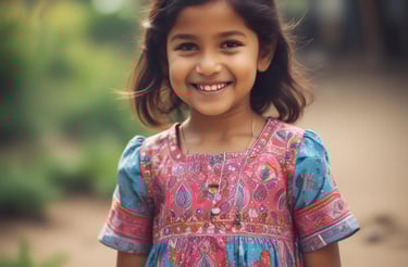 A cozy, minimalist baby outfit laid out on a white background with red accents.