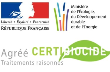 Entreprise de désinsectisation agréé Certibiocide