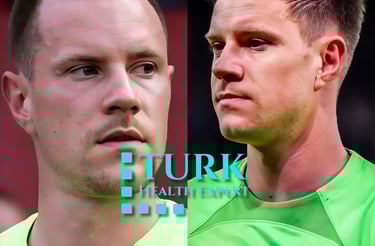 Ter Stegen before after hair transplant