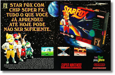 Star Fox é um dos jogos lançados pela Playtronic