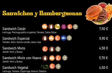 sandwiches