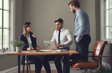 person sitting inside store