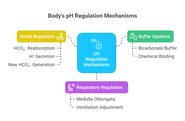 mechanism of pH regulation
