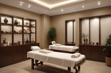A welcoming image of the massage service location in Suwon.