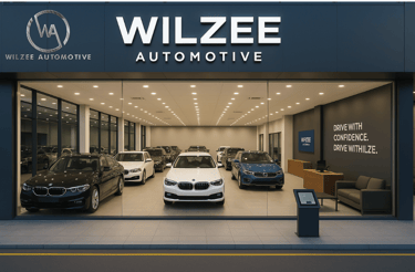 Wilzee Automotive used car showroom