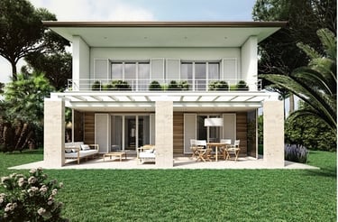 Villa con giardino Forte dei Marmi