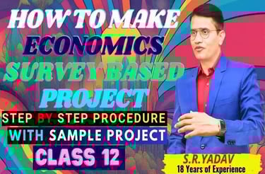Survey based economics project class 12