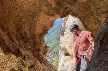 escalade grande voie Guillestre haute alpes durance