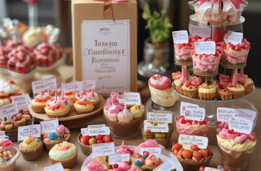 A welcoming workspace with a computer and a notebook ready for contact inquiries.