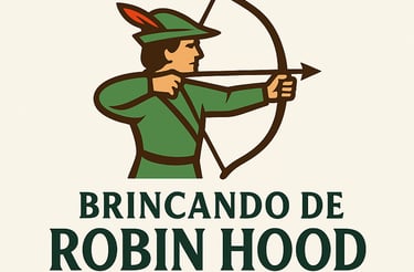 Logotipo evento Brincando de Robin Hood