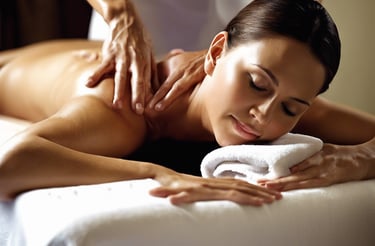 bathtub with water and flowers