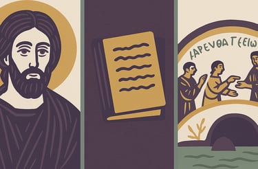 Artwork for Scriptural Works, a Bible podcast on scripture and early Christian history.