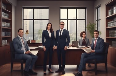 A large, modern office building with a curved facade and numerous windows. The building is labeled with the 'Thomson Reuters' logo. An electronic news ticker displays headlines along the bottom, contributing to the urban, corporate atmosphere.