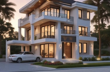 A modern office building with a welcoming reception area.