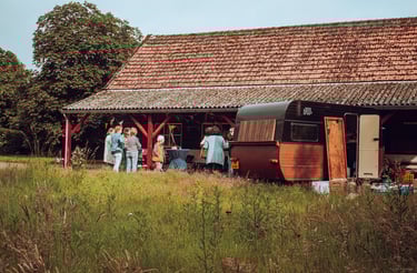 Tuinfeest catering peppie & koffie foodtruck groningen