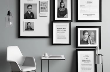 A friendly entrepreneur speaking on the phone in a bright office.