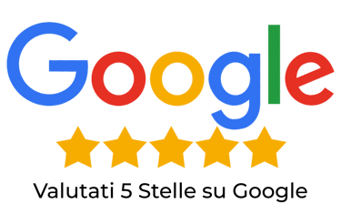 Valutati 5 Stelle su Google