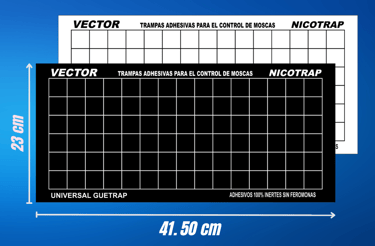 laminas adhesivas universal glued para capturar moscas