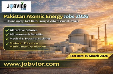 Public Sector Organization Jobs 2026 advertisement showing vacancies for Technician, Scientific Assi