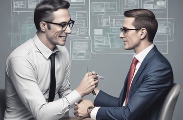 Photo of a friendly customer service representative ready to assist.