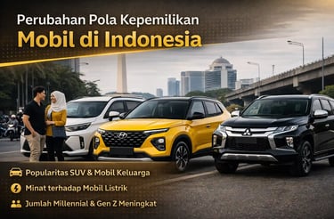 Perubahan Pola Kepemilikan Mobil di Indonesia
