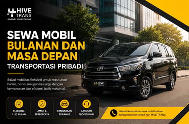 Sewa Mobil Bulanan dan Masa Depan Transportasi Pribadi