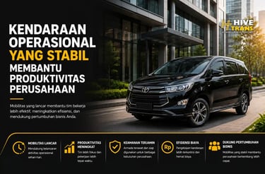 Kendaraan Operasional yang Stabil Membantu Produktivitas Perusahaan