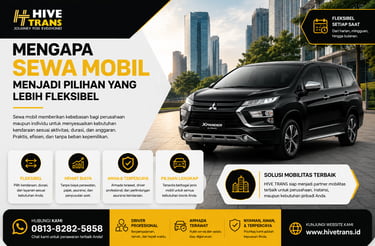 Mengapa Sewa Mobil Menjadi Pilihan yang Lebih Fleksibel