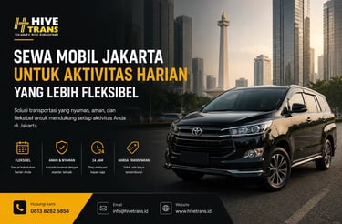 Sewa Mobil Jakarta untuk Aktivitas Harian yang Lebih Fleksibel