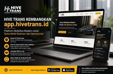 HIVE TRANS Kembangkan Web App untuk Ekosistem Sewa Mobil Modern
