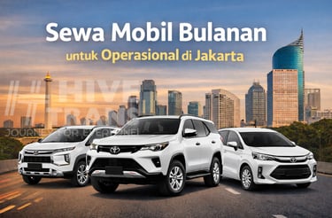 sewa mobil bulanan di jakarta